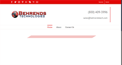 Desktop Screenshot of behrendstech.com